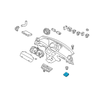 OEM Infiniti Control Assembly-Auto Light Diagram - 253C0-EH001