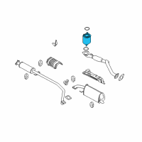 OEM 2008 Chevrolet Aveo5 Converter Diagram - 96417179