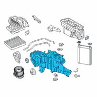 OEM 2021 Ford Expedition AC & Heater Assembly Diagram - HL3Z-19850-Y