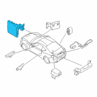 OEM Scion FR-S ABS Control Module Diagram - SU00306098