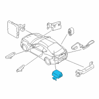 OEM Toyota 86 ABS Control Module Diagram - SU00307161