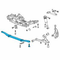 OEM 2016 Chevrolet Corvette Leaf Spring Diagram - 22782492