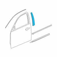OEM 2011 Buick LaCrosse Applique Diagram - 20917056