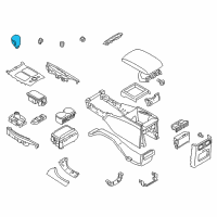 OEM Infiniti M37 Knob Assembly-Control Lever Auto Diagram - 34910-1MA6A