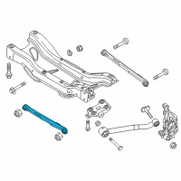 OEM 2021 Jeep Renegade Rear Control Arm Assembly Diagram - 68246742AA