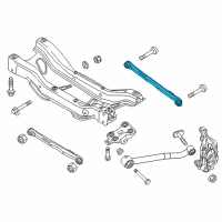 OEM Jeep Renegade Rear Control Arm Assembly Diagram - 68246750AA