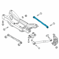 OEM 2020 Jeep Renegade Rear Control Arm Assembly Diagram - 68246750AA