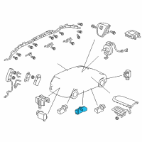 OEM 2013 Honda Odyssey Sensor Assy., Side Impact Diagram - 77970-TK8-B11