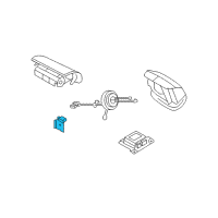 OEM 2009 Ford E-350 Super Duty Front Sensor Diagram - 9C2Z-14B004-A