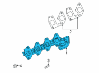 OEM 2017 Ford E-350 Super Duty Manifold Diagram - HC2Z-9430-A