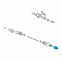 OEM Acura ILX Joint, Inboard Diagram - 44310-TV9-A01