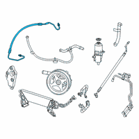 OEM 2020 Ram 2500 Power Steering Pressure Diagram - 68359769AD