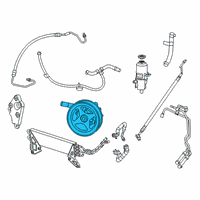 OEM 2021 Ram 3500 Power Steering Pump Diagram - 68395980AA