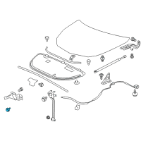 OEM Chevrolet Cruze Bracket Bolt Diagram - 11519387