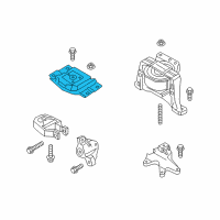 OEM 2016 Ford Escape Mount Plate Diagram - AV6Z-6068-H