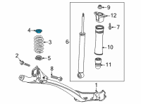 OEM Buick Encore GX Upper Insulator Diagram - 42599306