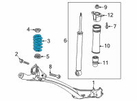 OEM 2021 Buick Encore GX Coil Spring Diagram - 42743543