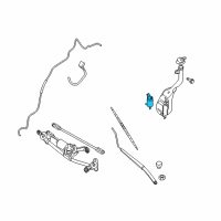 OEM 2010 Nissan Sentra Pump Assy-Washer Diagram - 28920-ET400