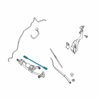 OEM 2010 Nissan Sentra Link Assy-Wiper Diagram - 28840-ET000