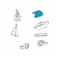 OEM 2014 Buick LaCrosse Mount Diagram - 13227772