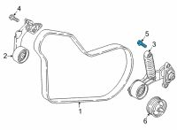 OEM 2019 Kia Niro Bolt Diagram - 1140508356K