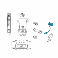 OEM BMW X5 Socket, Lighter, With Led Diagram - 61-34-9-302-236