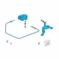 OEM Actuator Assy. Diagram - 36510-P8F-A00