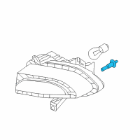 OEM 2019 Jeep Renegade Bulb-Park And Turn Diagram - 68466384AA