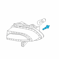 OEM Jeep Renegade Bulb Diagram - 68093594AA