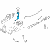 OEM 2015 Infiniti QX80 In Tank Fuel Pump Diagram - 17040-3ZD0A