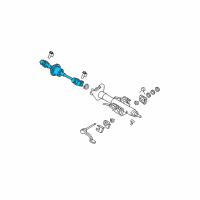 OEM Chevrolet Malibu Intermediate Steering Shaft Assembly Diagram - 25979679