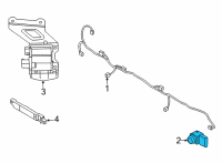 OEM 2021 Hyundai Elantra Ultrasonic Sensor Assembly-P.A.S Diagram - 99310-AA100-NKA