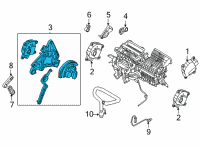 OEM Kia Carnival Holder Diagram - 97169N9000