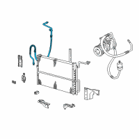 OEM 1990 Ford E-150 Econoline Hose Diagram - E8UZ19837B