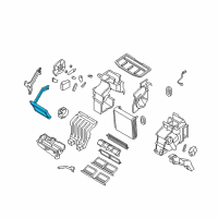 OEM Kia Borrego Core & Seal Assembly-Heater Diagram - 971382J000