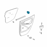 OEM 2008 Toyota Yaris Window Switch Diagram - 84810-52040-B0