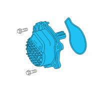 OEM 2021 Toyota Prius Prime Water Pump Diagram - 161A0-39035