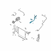 OEM Infiniti FX37 Hose-Flexible, Low Diagram - 92480-1CB0A