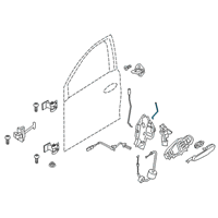 OEM 2021 BMW 330e xDrive LOCKING ROD Diagram - 51-21-7-432-221