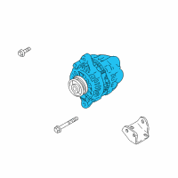 OEM 2003 Chevrolet Tracker GENERATOR Assembly (On Esn) Diagram - 30027273