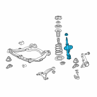 OEM 2008 Toyota Camry Strut Diagram - 48520-09F40