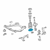 OEM Toyota Avalon Lower Insulator Diagram - 48158-33031