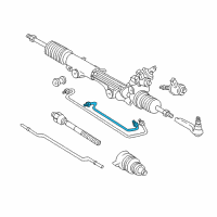 OEM 2002 Lincoln LS Tube Diagram - XW4Z-3A717-JA