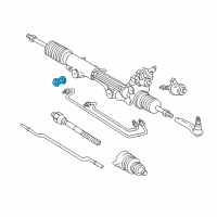 OEM Ford Thunderbird Gear Assembly Bushing Diagram - 1W6Z-3C716-AA