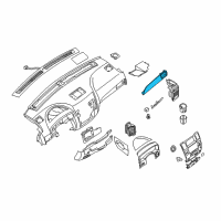 OEM Nissan FASTERNER-Instrument Panel Diagram - 68220-9GA2C