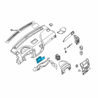 OEM Nissan FASTERNER-Instrument Panel Diagram - 68221-9GA2C