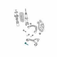 OEM Dodge Dakota Screw-HEXAGON FLANGE Head Diagram - 6512493AA