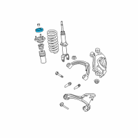 OEM Dodge Dakota ISOLATOR-Spring Diagram - 52855146AB