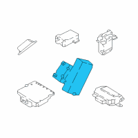 OEM 2021 Ford F-350 Super Duty Module Diagram - FL3Z-19H332-E