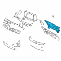 OEM Dodge Neon Panel-Dash Upper Diagram - 4888882AB